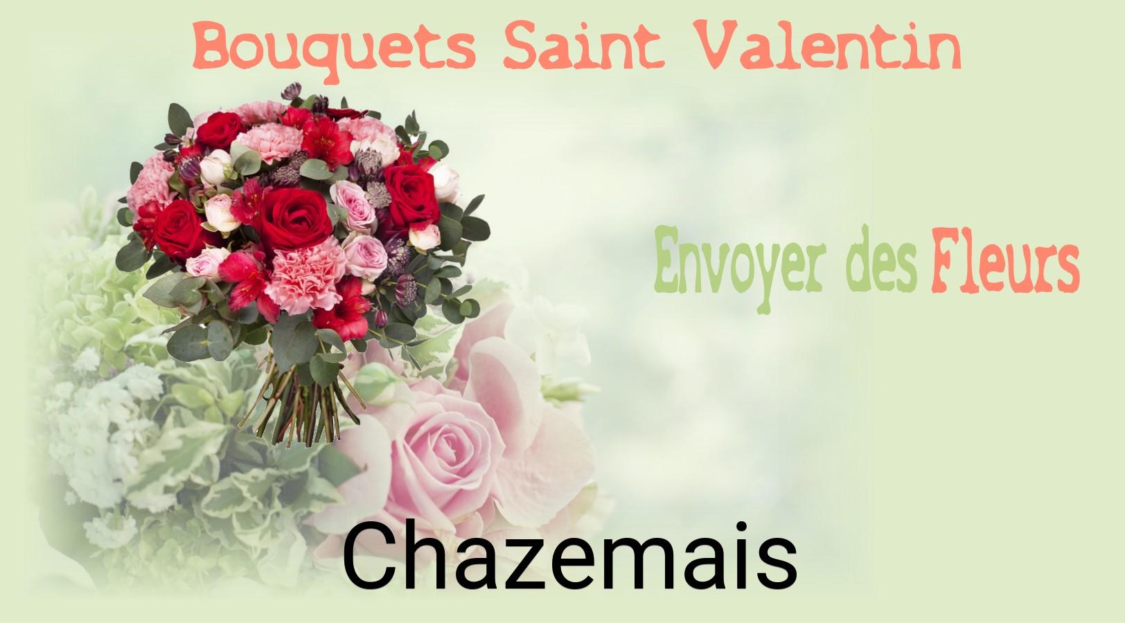 Roses de Saint-Valentin livrées à Chazemais